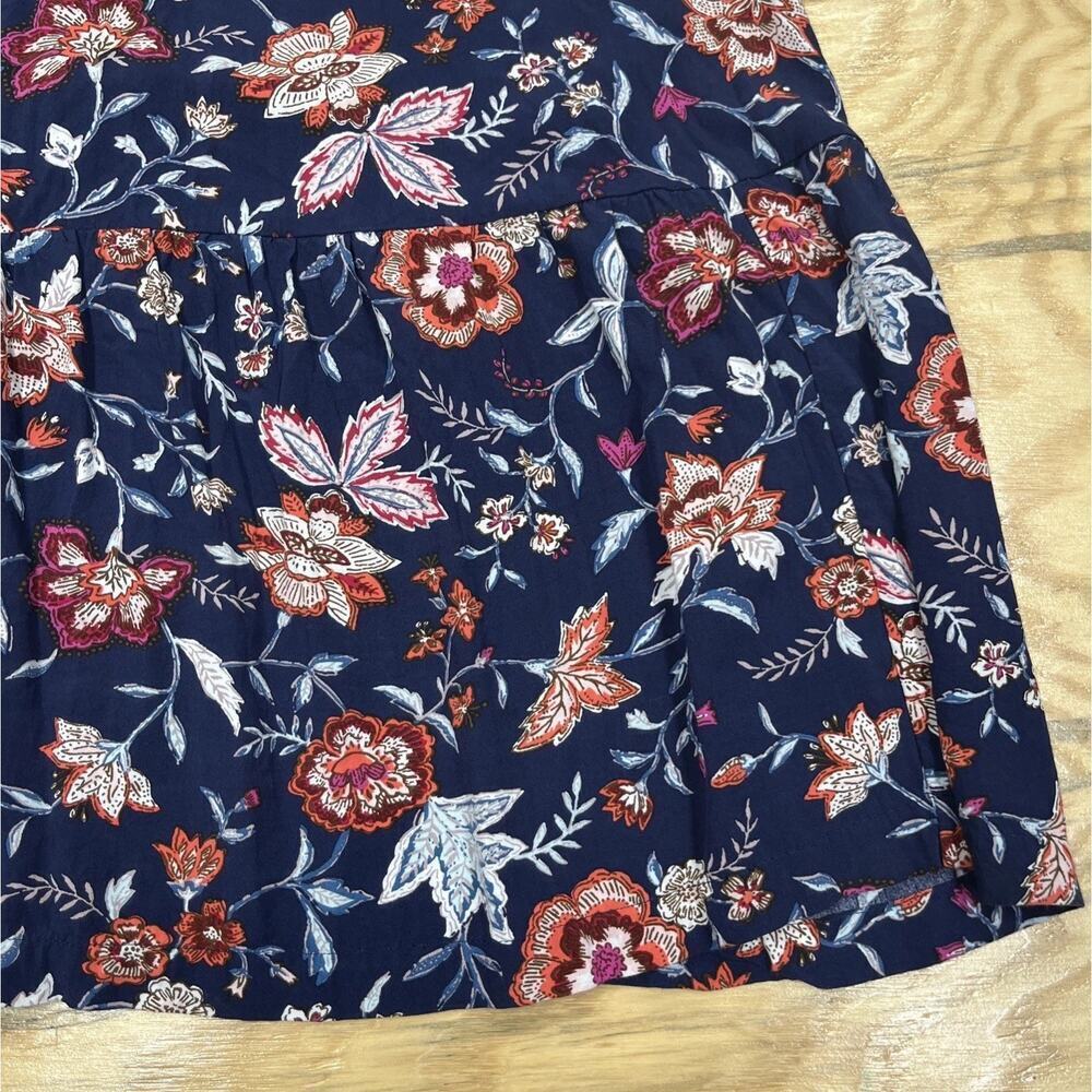 Old Navy Floral Halter Maxi Dress Womens Large Blue Vacation Resort Beach - Picture 9 of 15